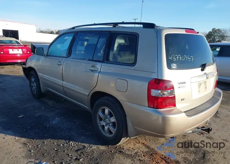 2005 Toyota Highlander V6 из США, поврежденный, VIN JTEDP21A550048838